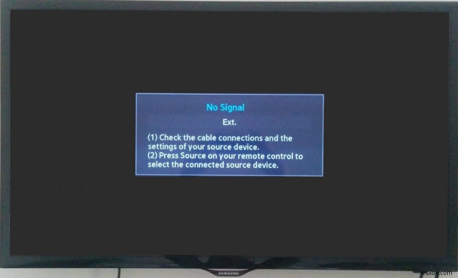 Khắc phục: HDMI không có tín hiệu (No Signal)