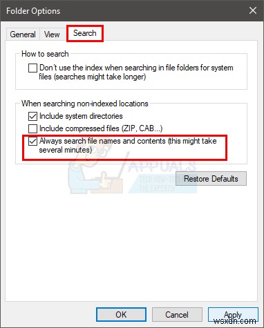 Cách tìm kiếm nội dung tệp tin trên Windows