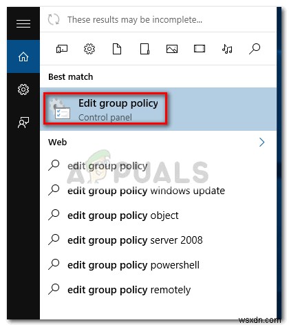 Cách mở Local Group Policy Editor trên Windows 10