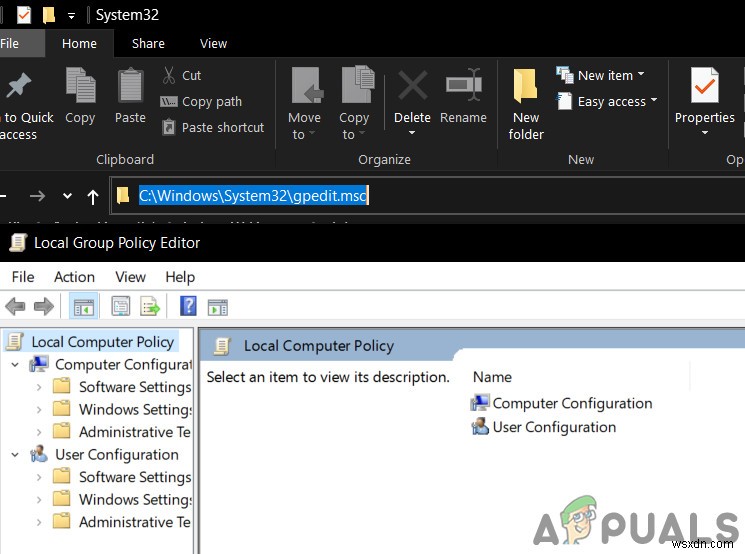 Cách mở Local Group Policy Editor trên Windows 10