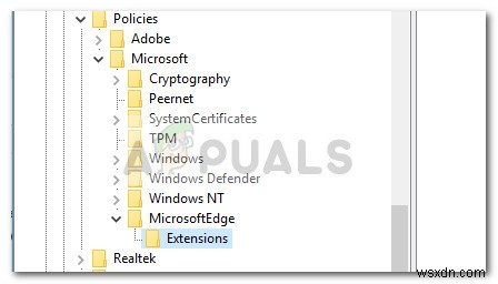 Cách ngăn chặn cài đặt tiện ích mở rộng Microsoft Edge