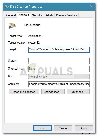 Cách chạy Cleanmgr (Dọn dẹp ổ đĩa) với tất cả mục được tích chọn