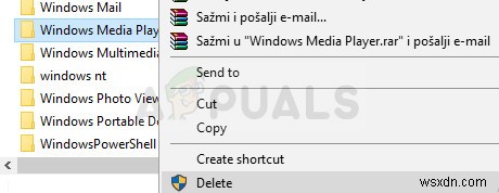 Sửa lỗi: Windows Media Player Server Execution Failed