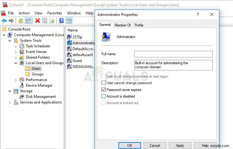 Sửa lỗi: Windows Could Not Complete the Installation