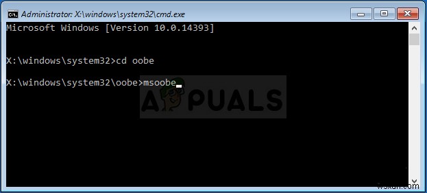 Sửa lỗi: Windows Could Not Complete the Installation