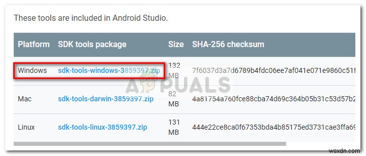 Sửa lỗi: AdbWinApi.dll is missing (Thiếu AdbWinApi.dll)