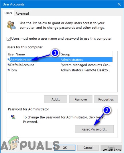 Cách đổi mật khẩu Windows 10