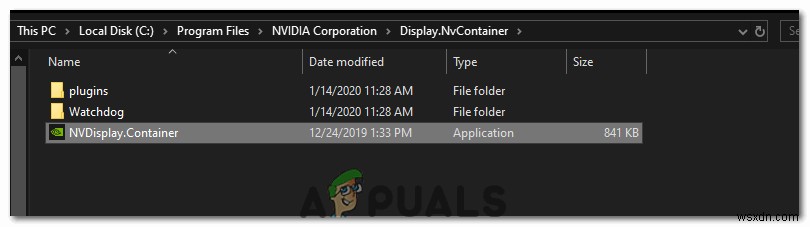 Sửa lỗi: Thiếu Nvidia Control Panel