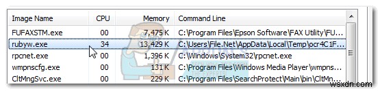 rubyw.exe là gì? Hướng dẫn xác định và xử lý tiến trình này