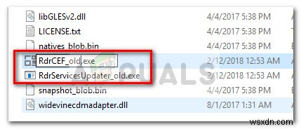 Khắc phục lỗi RdrCEF.exe chiếm dụng CPU cao và báo lỗi  stopped working 