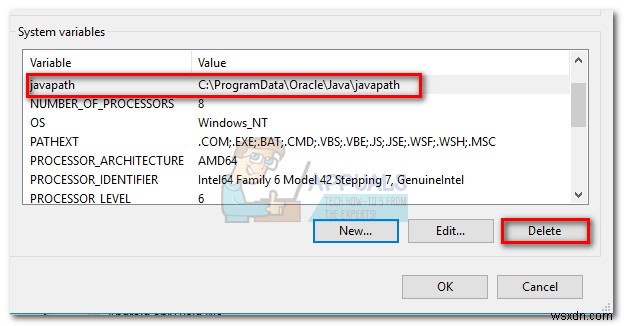 Sửa lỗi: Windows Error 2 Occurred While Loading the Java VM