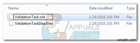 Sửa lỗi: Validation Task Deadline (Hạn chót nhiệm vụ xác thực)
