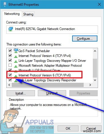 Cách bật IPv6 trên máy tính Windows