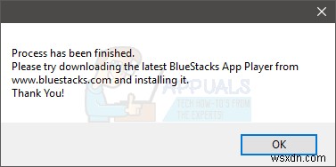 Sửa lỗi: Bluestacks Engine Won t Start (Engine BlueStacks không khởi động)