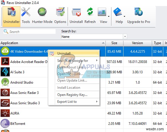 Sửa lỗi:  Please wait until the current program is finished uninstalling or being changed 