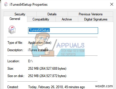 Sửa lỗi: Apple Application Support was not found (Không tìm thấy Apple Application Support)