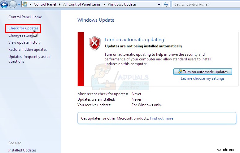 Khắc phục: Lỗi Windows System Assessment Tool (winsat.exe) has stopped working