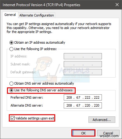 Khắc phục: Máy chủ DNS không khả dụng