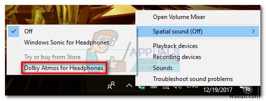 Cách thiết lập Dolby Atmos Spatial Sound trên Windows 10