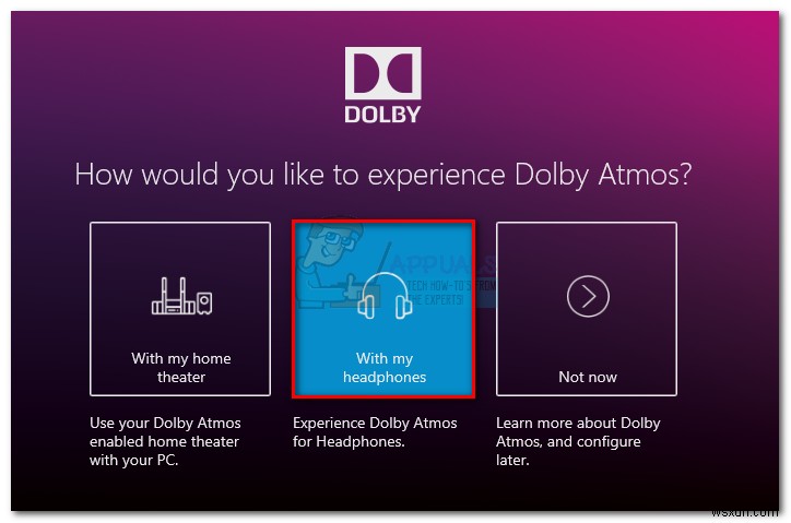 Cách thiết lập Dolby Atmos Spatial Sound trên Windows 10