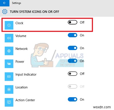 Khắc phục: Đồng hồ Windows 10 biến mất