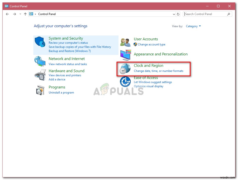 Khắc phục: Đồng hồ Windows 10 biến mất