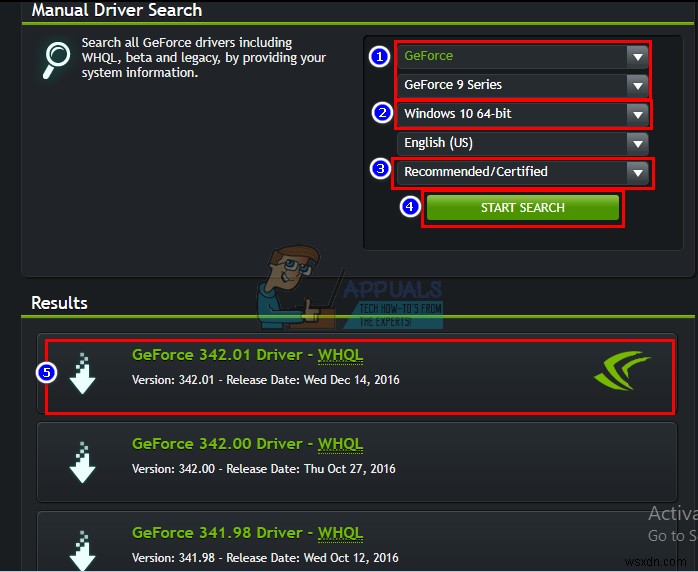 Khắc phục:  Bạn không đang sử dụng màn hình kết nối với GPU NVIDIA 