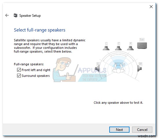 Cách cấu hình và kiểm tra âm thanh 5.1 Surround Sound trên Windows 10