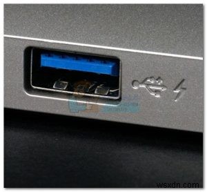 Cách nhận biết cổng USB qua biểu tượng (Logo) và màu sắc