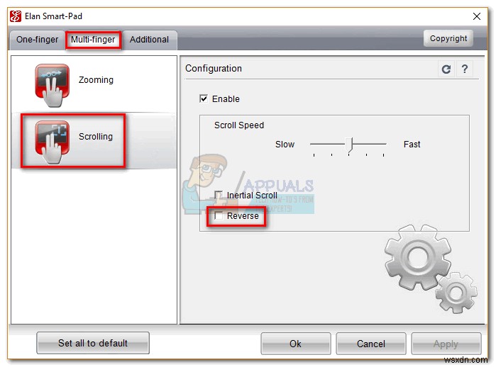 Cách đảo ngược hướng cuộn chuột/touchpad trong Windows 10