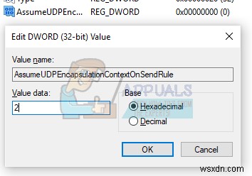 Khắc phục: VPN không hoạt động sau cập nhật 1709