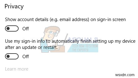Khắc phục: Đăng nhập 2 lần sau Fall Creators Update 1709