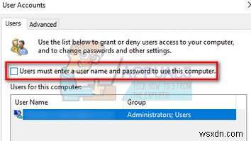 Khắc phục: Đăng nhập 2 lần sau Fall Creators Update 1709