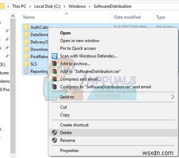 Khắc phục: Windows 10 Update 1709 không cài đặt được