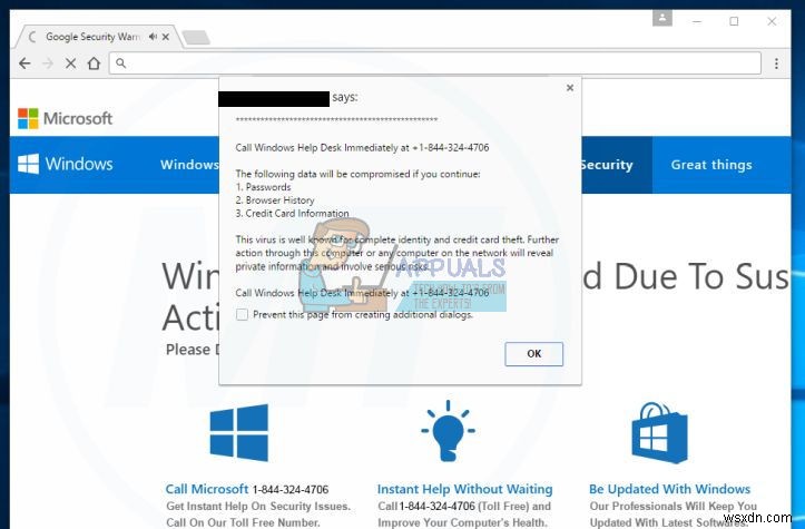 Cách xóa quảng cáo Windows Help Desk Pop Up Adware