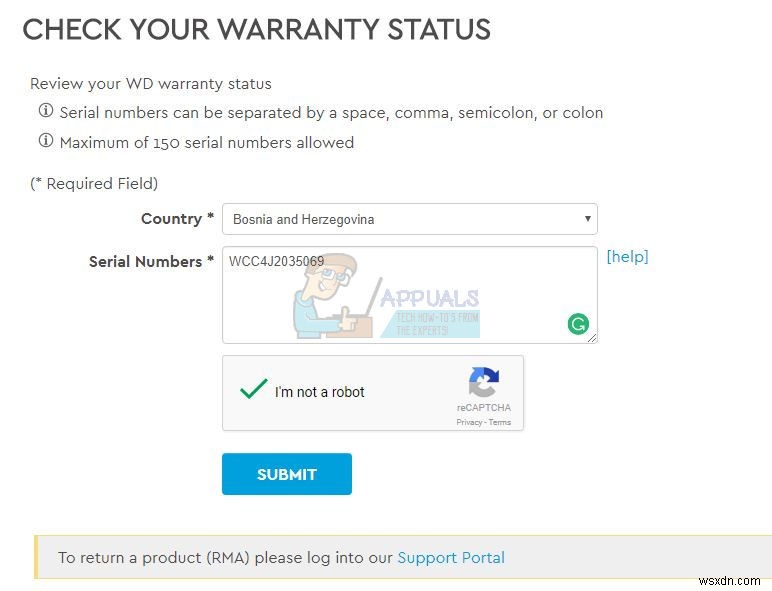 Sửa lỗi: Hard Drive DST Short Test Failed (Mã lỗi 2000-0151)