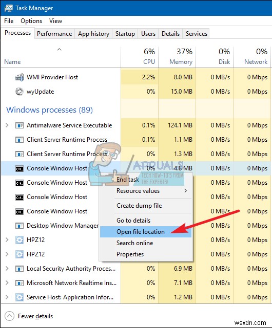 Conhost.exe là gì? Có liên quan đến NVIDIA không?
