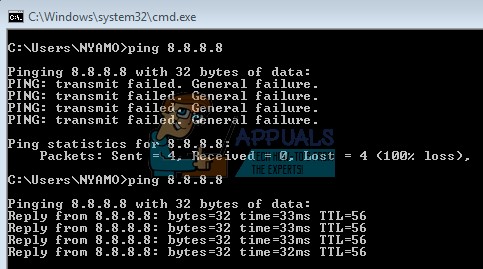 Khắc phục lỗi DHCP is not enabled for WiFi - WiFi kết nối nhưng không có internet