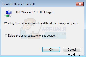Khắc phục lỗi DHCP is not enabled for WiFi - WiFi kết nối nhưng không có internet