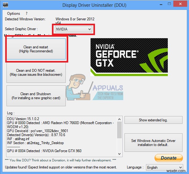 Hướng dẫn Rollback (quay lại) driver NVIDIA phiên bản cũ