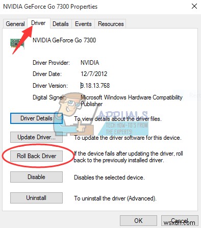 Hướng dẫn Rollback (quay lại) driver NVIDIA phiên bản cũ