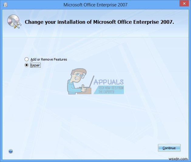 Khắc phục lỗi Microsoft Excel 2007:  stdole32.tlb 