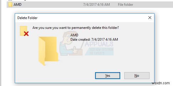 Cách khắc phục lỗi AMD Error 1603 khi cài driver