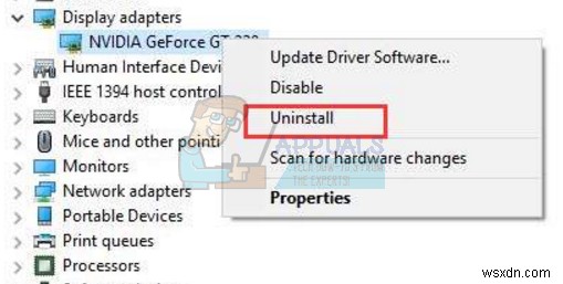Khắc phục lỗi GeForce Experience không mở được