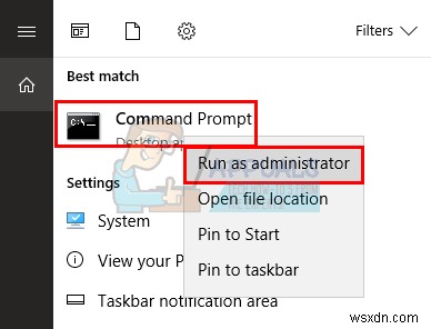 Khắc phục: Sử dụng 100% ổ cứng Windows 10
