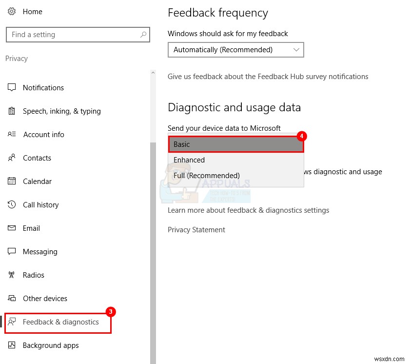 Khắc phục: Sử dụng 100% ổ cứng Windows 10
