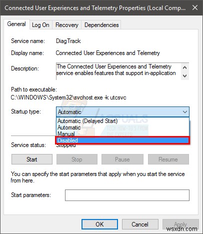Khắc phục: Sử dụng 100% ổ cứng Windows 10