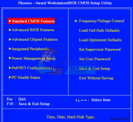Cách khắc phục lỗi diskette drive 0 seek failure