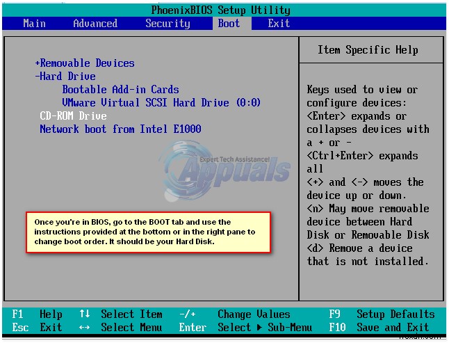 Khắc phục: Lỗi Windows Failed to Start khi khởi động