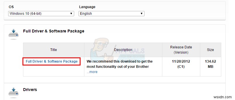 Khắc phục: Lỗi DIFxDriverPackageInstall Error = 10